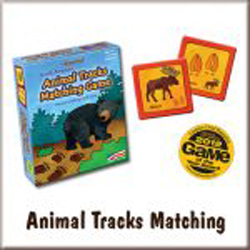 Photo of Animal Tracks Matching Game